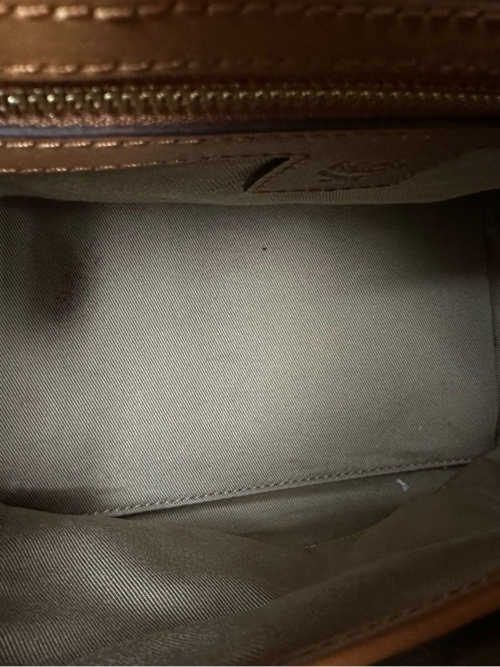 MCM Visetos Drawstring Backpack - Picture 8 of 9